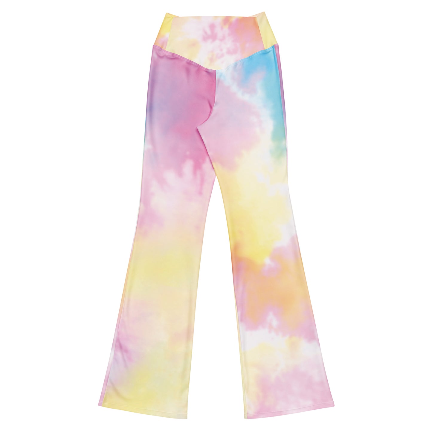 Be-Jo Leggings mit Schlag Bunt