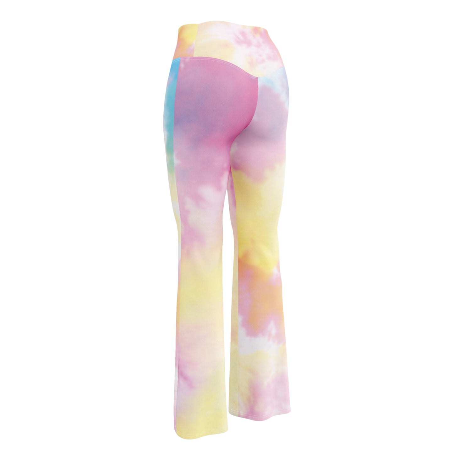 Be-Jo Leggings mit Schlag Bunt