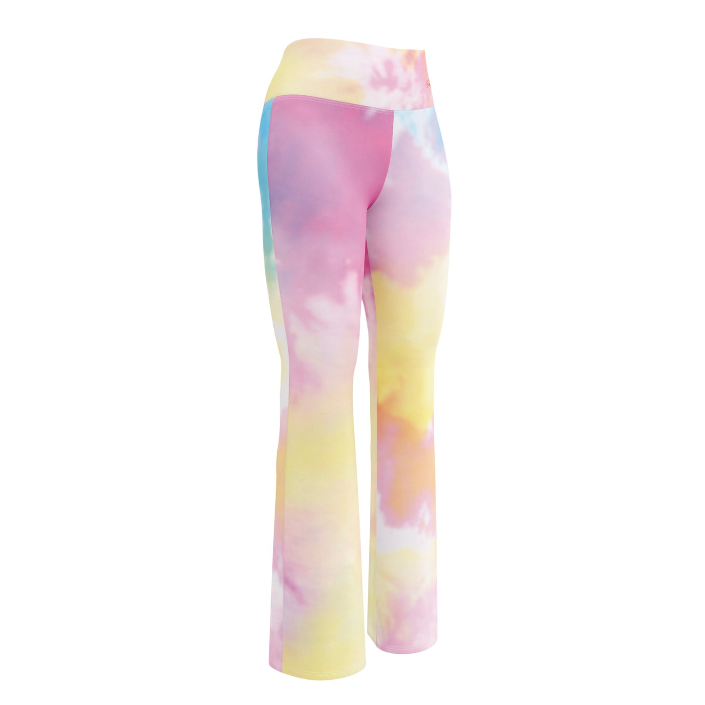 Be-Jo Leggings mit Schlag Bunt