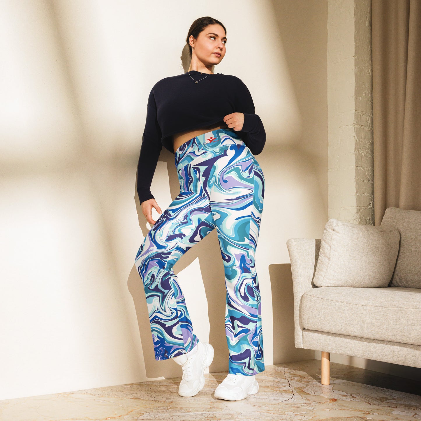 Be-Jo Leggings mit Schlag