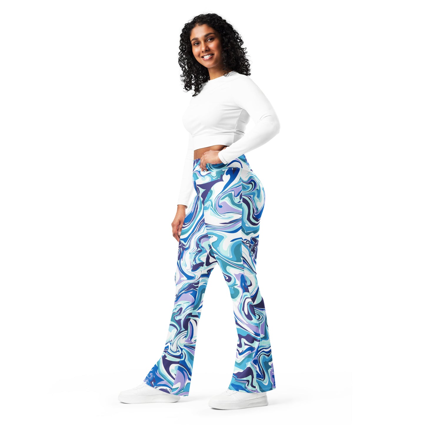 Be-Jo Leggings mit Schlag