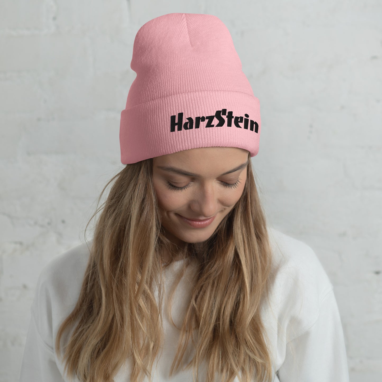 Umgeschlagene Beanie HarzStein