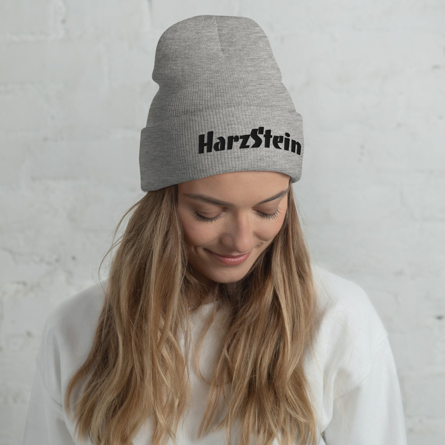 Umgeschlagene Beanie HarzStein