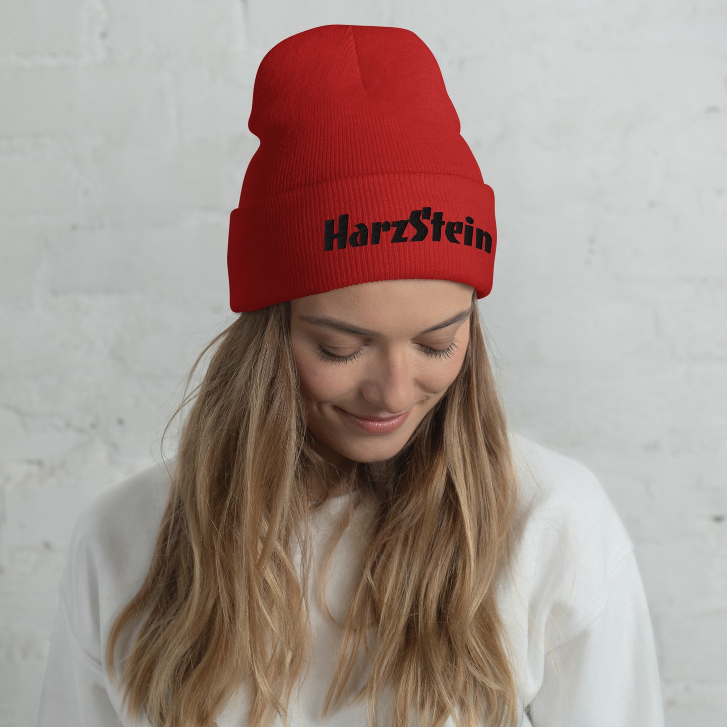 Umgeschlagene Beanie HarzStein