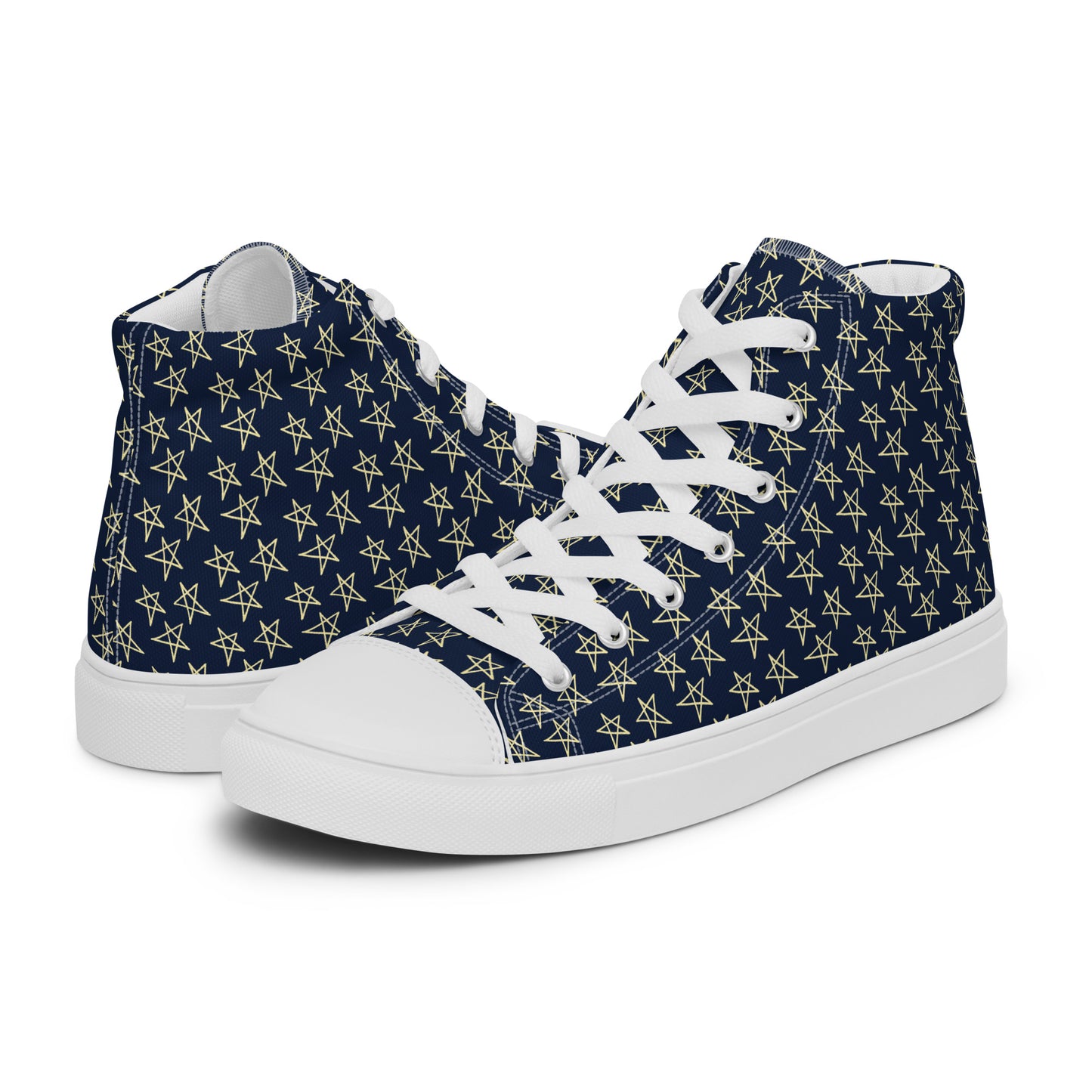 Be-Jo High-Top Leinenschuhe für Herren Sneakers