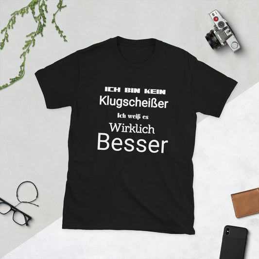 Kurzärmeliges Unisex-T-Shirt Ich bin