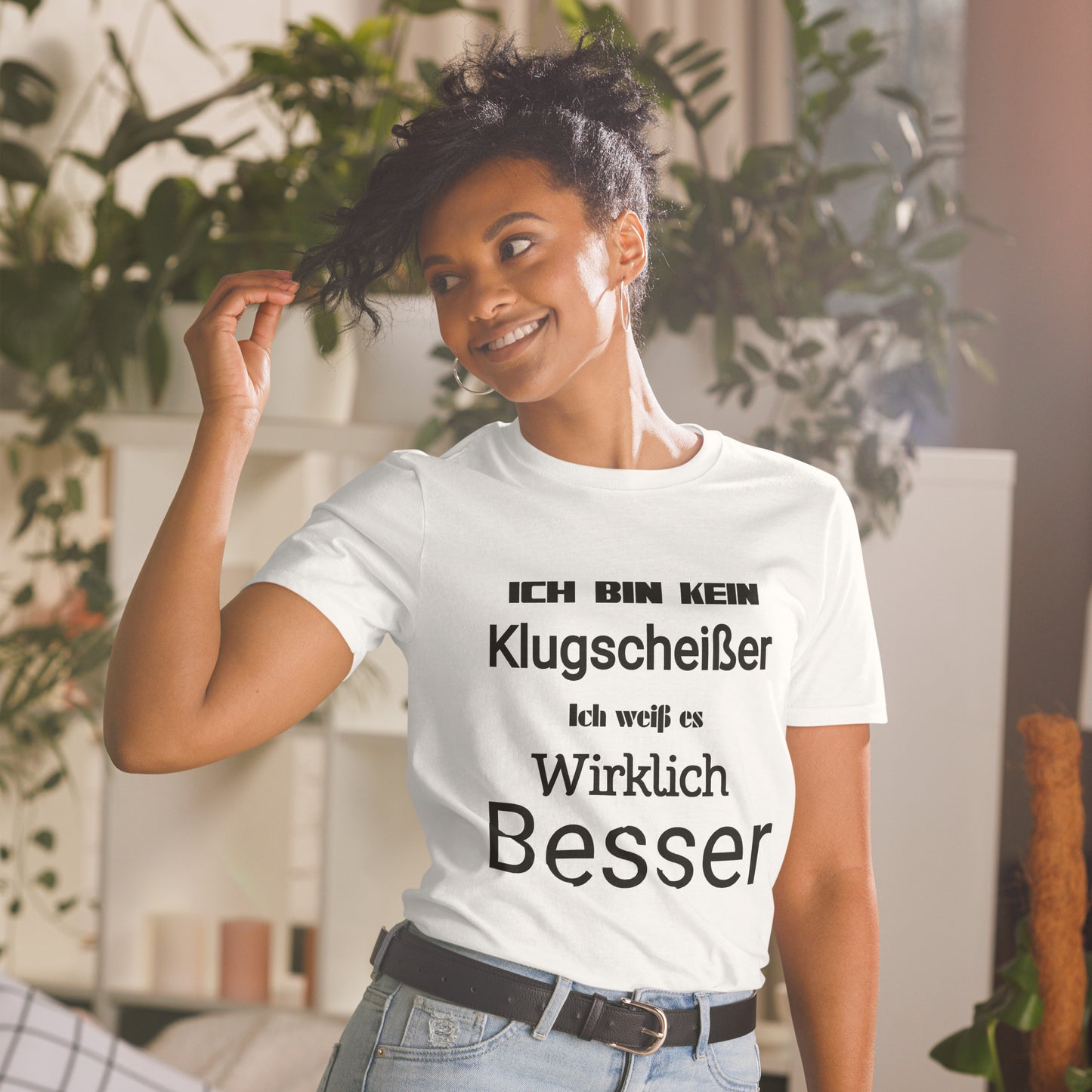 Kurzärmeliges Unisex-T-Shirt Ich bin 2