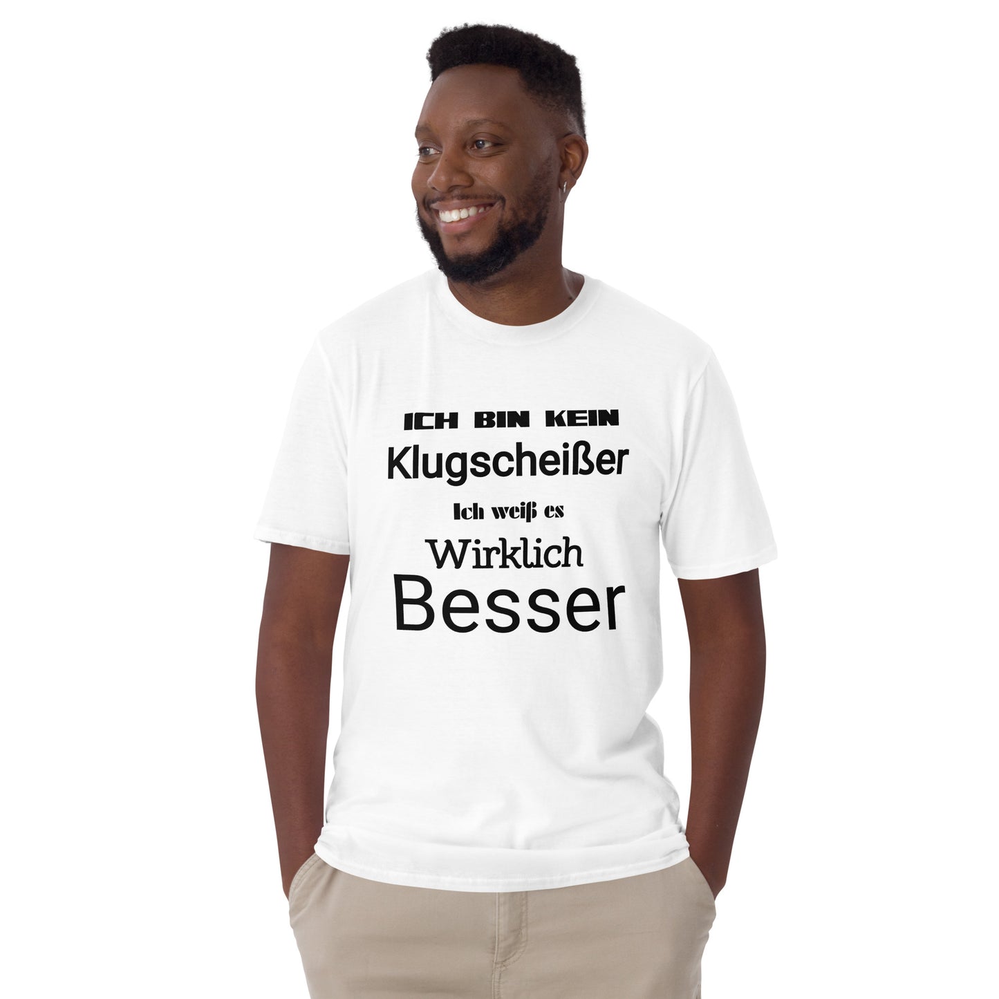 Kurzärmeliges Unisex-T-Shirt Ich bin 2