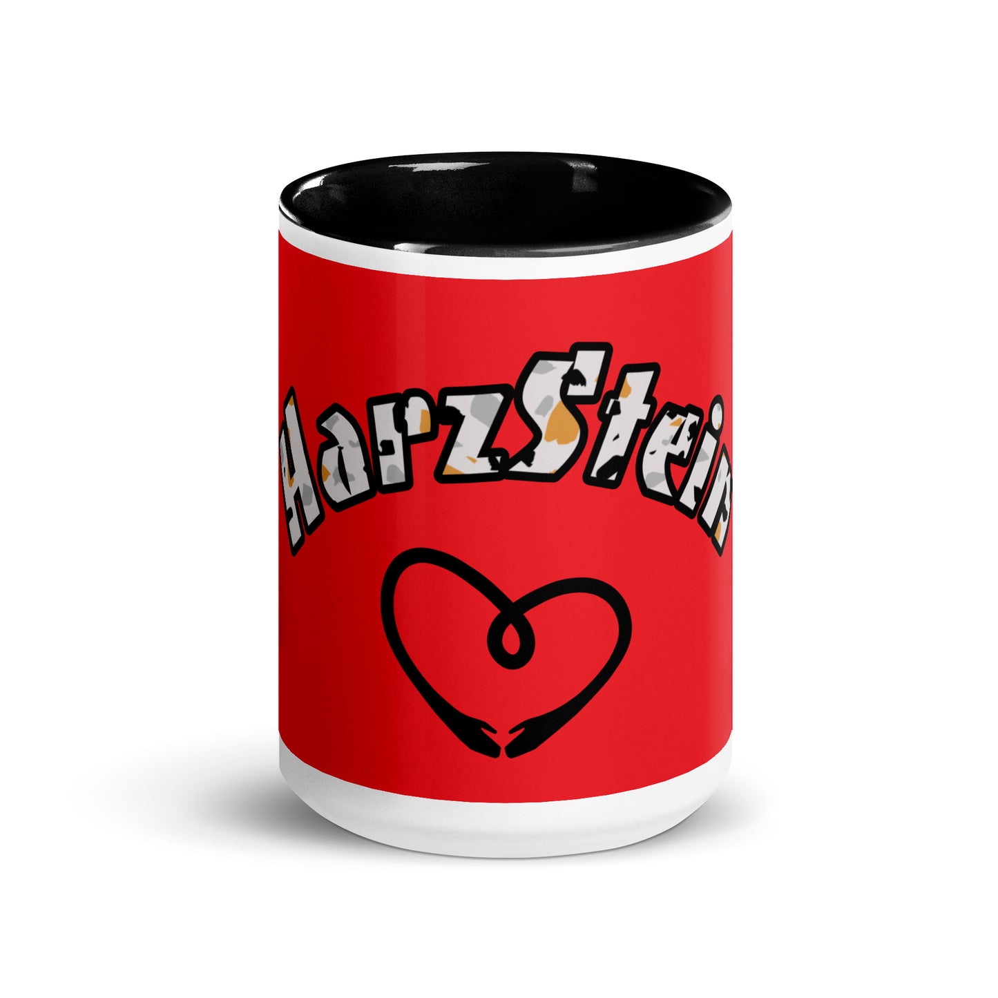 Tasse mit farbiger Innenseite HarzStein