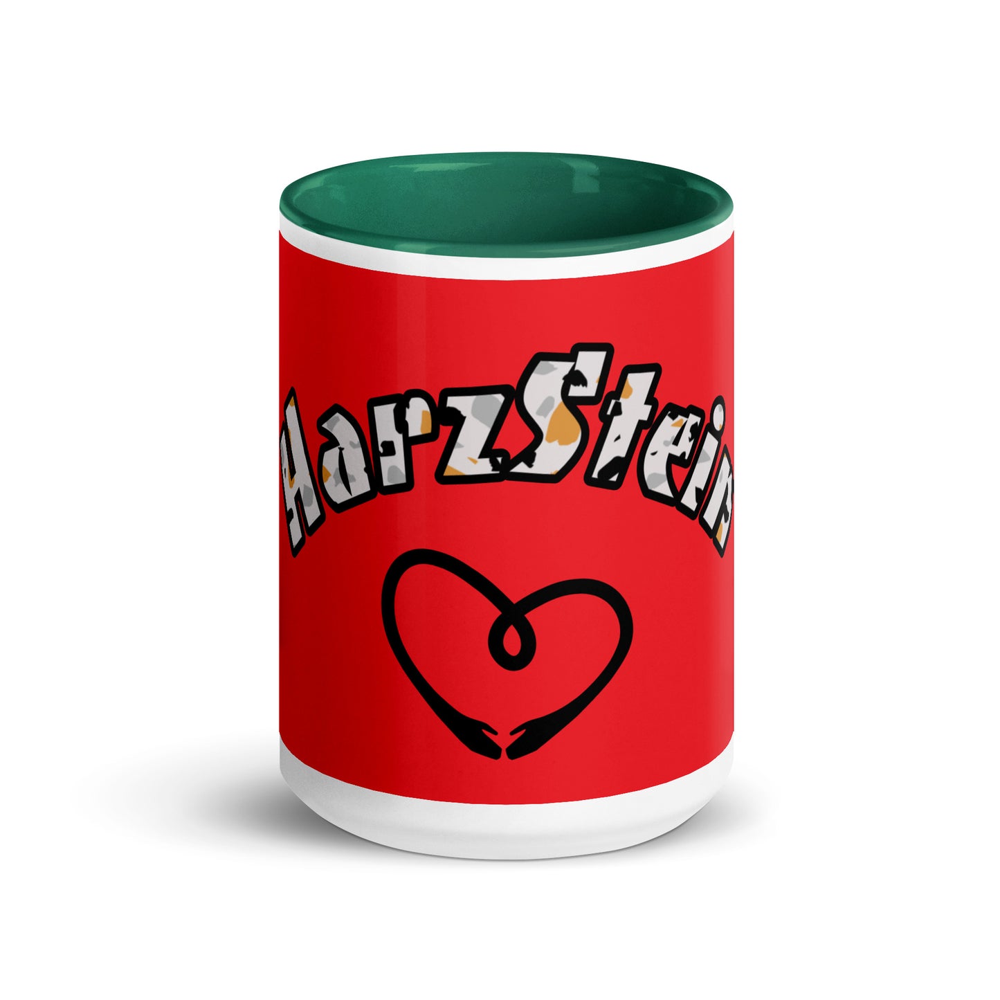 Tasse mit farbiger Innenseite HarzStein