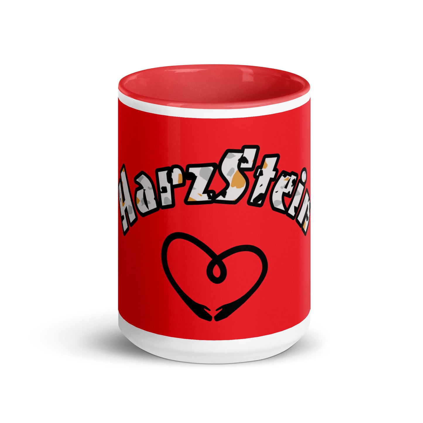 Tasse mit farbiger Innenseite HarzStein